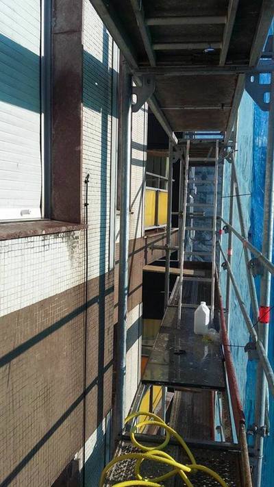 Reparación de fachada en Santa Clara