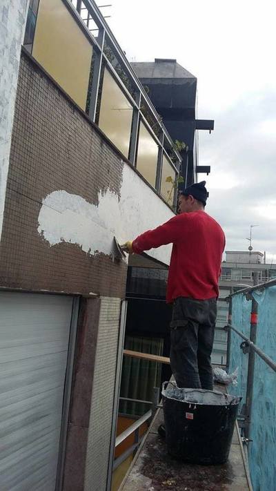 Reparación de fachada en Santa Clara